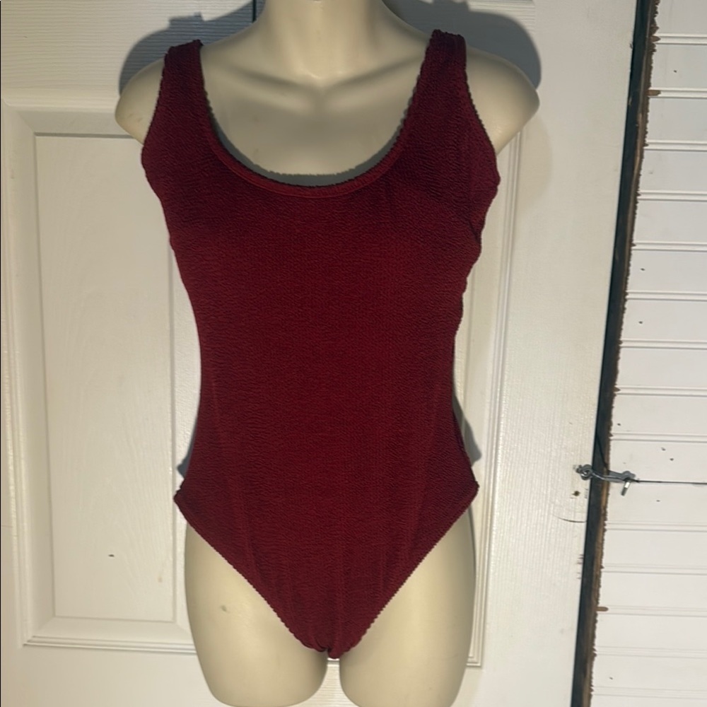 Women's Red One Piece Swimsuit